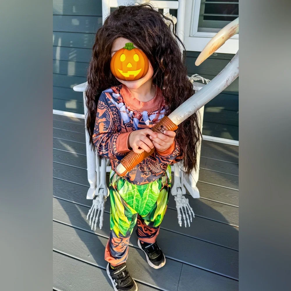 Maui Character from Moana Movie Costume 2-3T